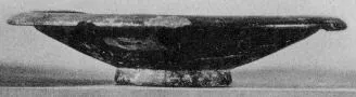 PLATE (ITALIOTE, BLACK GLAZE)