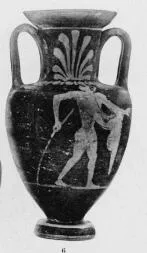 AMPHORA, NECK (SOUTH ITALIAN, RED-FIGURE)
