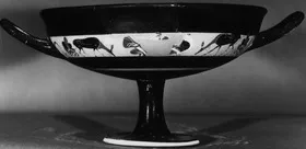 CUP, LITTLE MASTER BAND (ATHENIAN, BLACK-FIGURE)