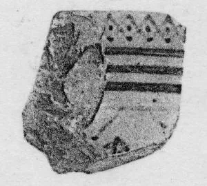 KRATER, FRAGMENT (ATHENIAN GEOMETRIC, SILHOUETTE)