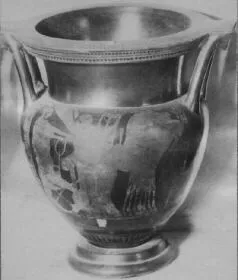 KRATER, COLUMN (ATHENIAN, RED-FIGURE)