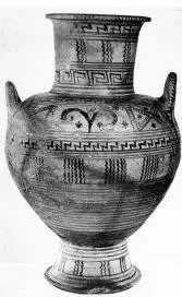 AMPHORA, NECK (BOEOTIAN ORIENTALISING)