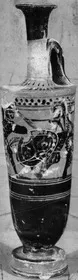 LEKYTHOS (ATHENIAN, BLACK-FIGURE)