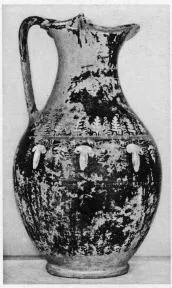 OINOCHOE (SOUTH ITALIAN, GNATHIAN, BLACK GLAZE)