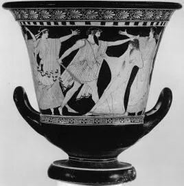 KRATER, CALYX (ATHENIAN, RED-FIGURE)