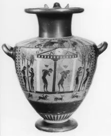 HYDRIA (ATHENIAN, BLACK-FIGURE)