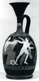 LEKYTHOS, SQUAT (ATHENIAN, RED-FIGURE)