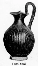 OINOCHOE (SOUTH ITALIAN, GNATHIAN, BLACK GLAZE)